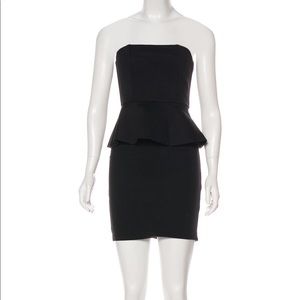 Alice + Olivia Strapless Mini Cocktail Dress